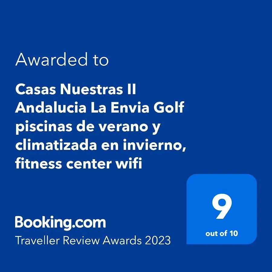 Daire Casas Nuestras II Andalucia La Envia Golf Piscinas De Verano Y Climatizada En Invierno, Fitness Center Wifi Y Parking Disponible Con Reserva Vícar İspanya